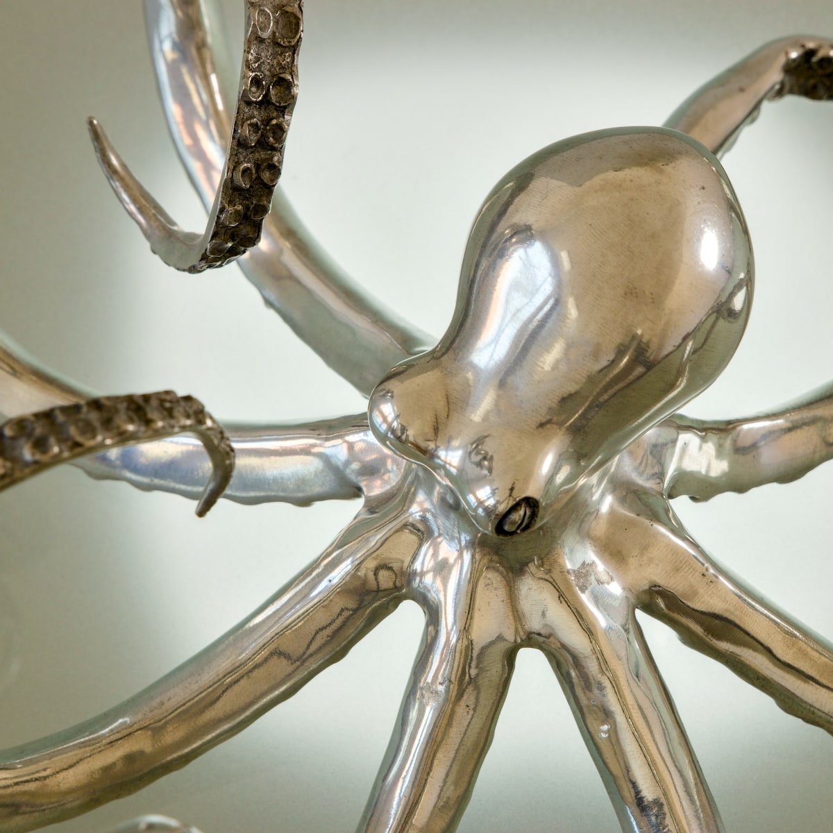 „Octopus“-Leuchter, Zinn, USA, 2015/2020 – Bild 2