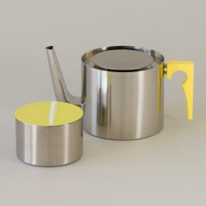 Teekanne „Cylinda" + Zuckerdose „DOT", Stelton x Paul Smith, 2010