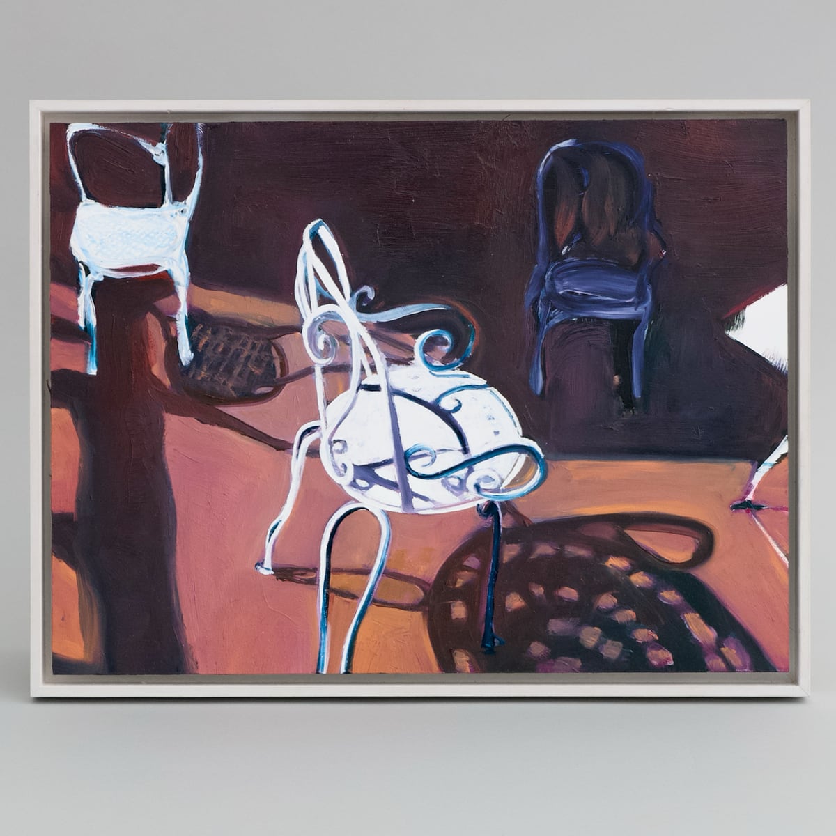 Max Diel: „Le Manoir“, Öl auf Aluminium, 2026
