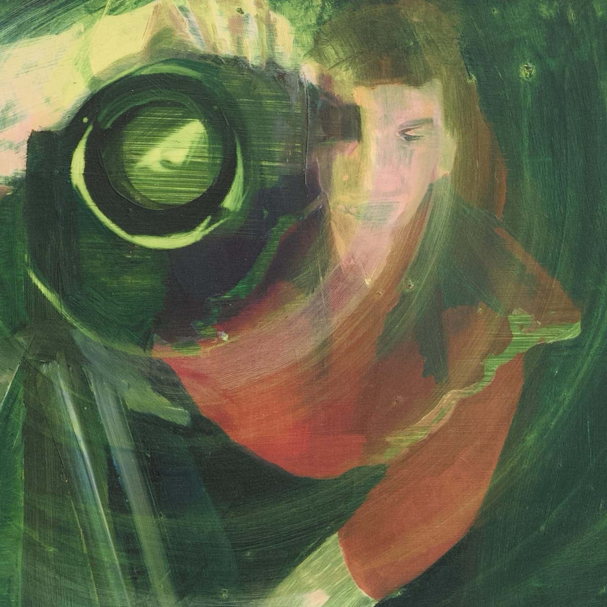 Max Diel: „Picture Me II“, Öl auf Aluminium, 2021 – Bild 2