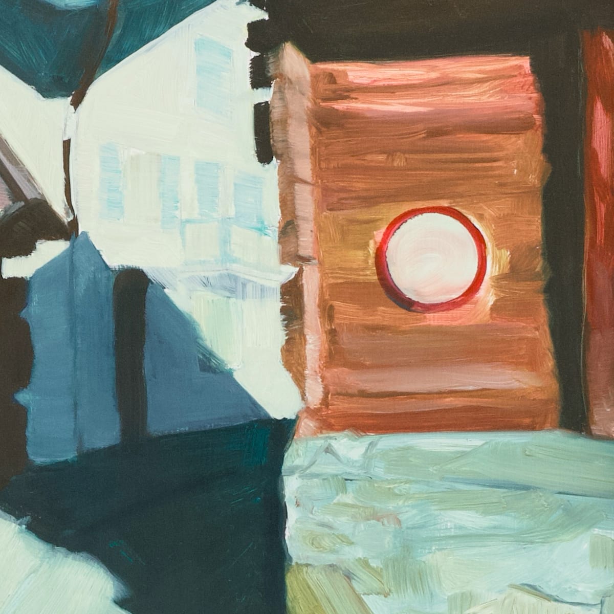 Max Diel: „Wallis“, Öl auf Aluminium, 2019 – Bild 2