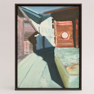 Max Diel: „Wallis“, Öl auf Aluminium, 2019