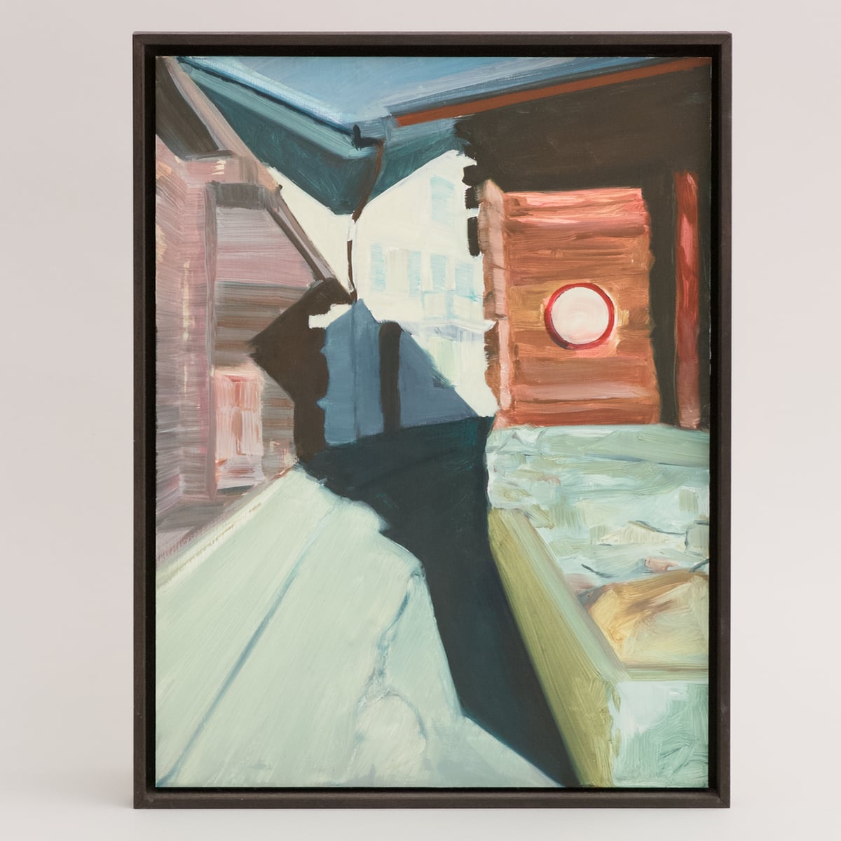 Max Diel: „Wallis“, Öl auf Aluminium, 2019