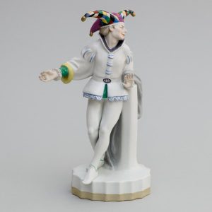 Harlekin im Gewand des Art déco, 1920er-Jahre