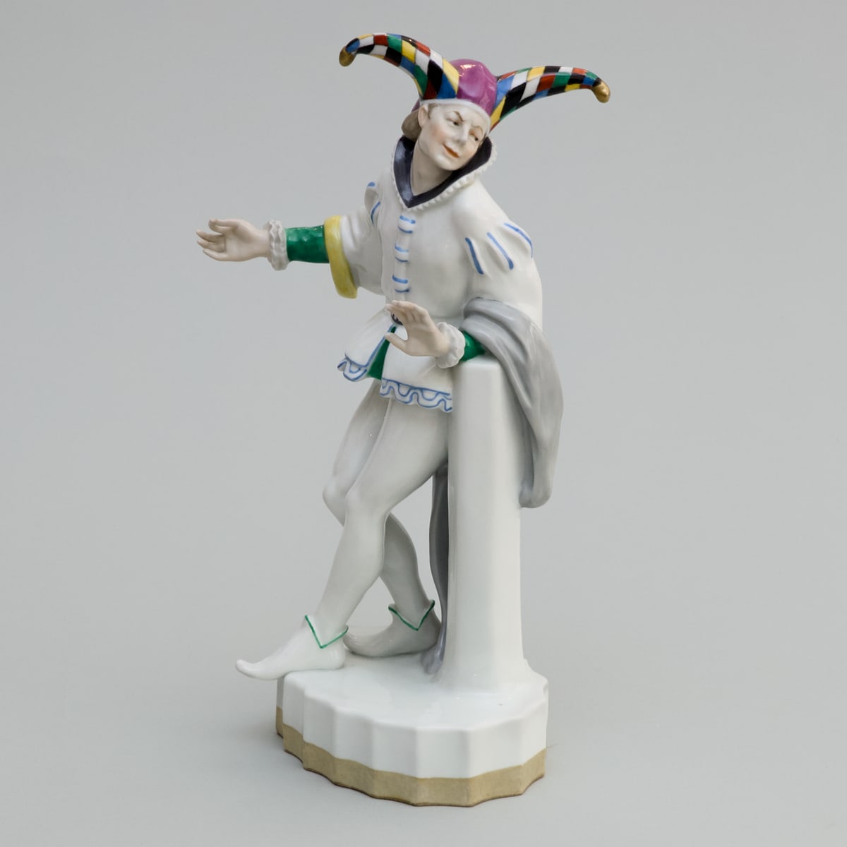 Harlekin im Gewand des Art déco, 1920er-Jahre – Bild 2