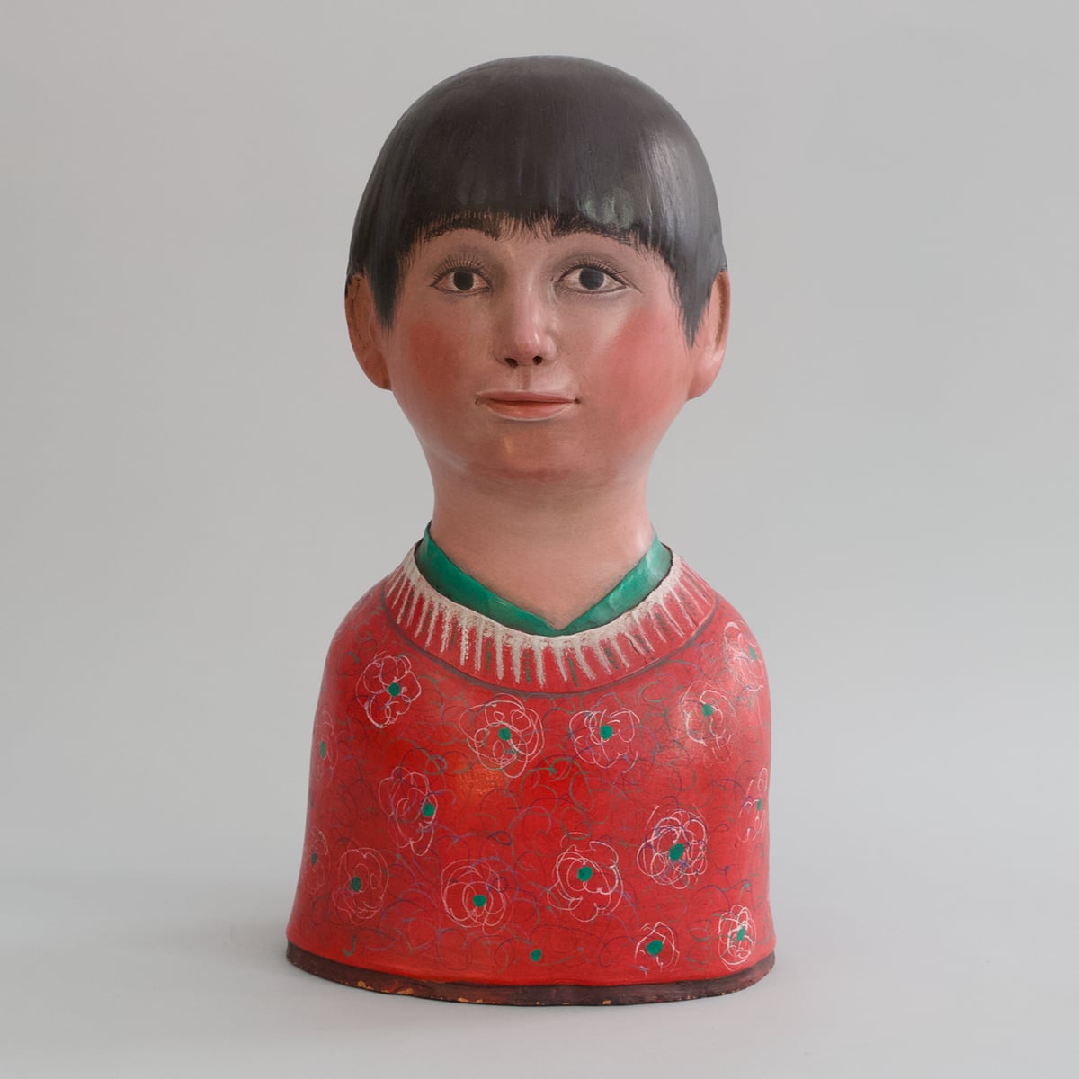 Giuseppe Gavazzi (1936-2026), Kinderbüste, Keramik, 20. Jahrhundert – Bild 2