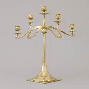 Leuchter Jugendstil, Georg Wojidkow, Malmö, um 1900