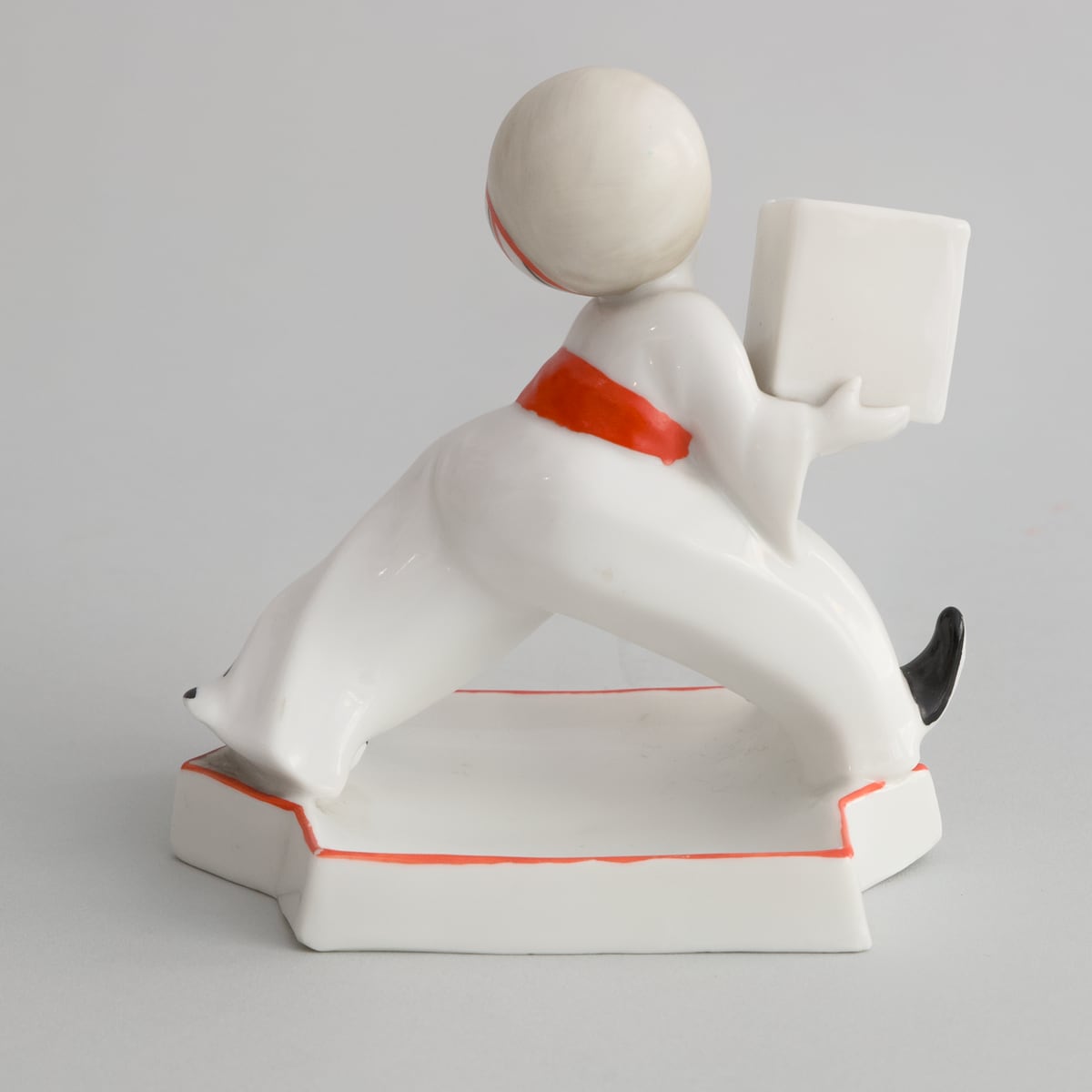Tischfigur, Porzellan, Art déco – Bild 3