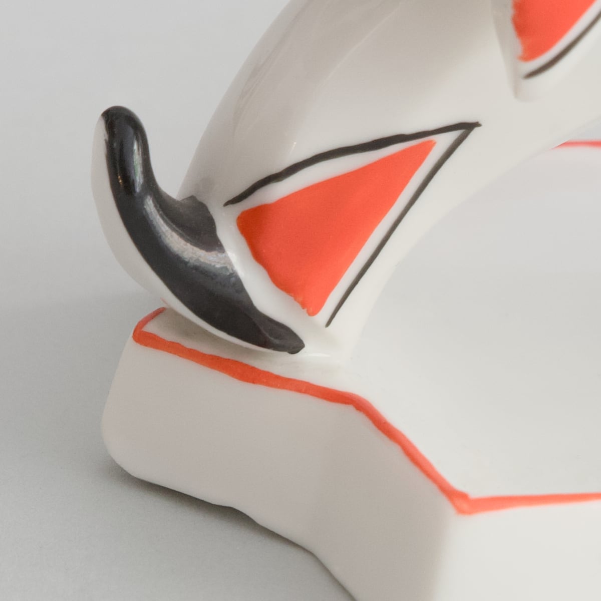 Tischfigur, Porzellan, Art déco – Bild 5